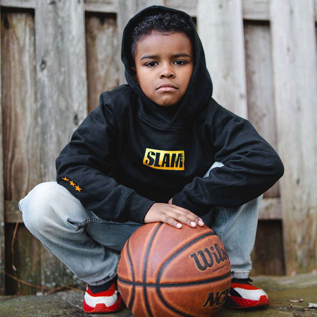 Youth SLAM Box Logo Hoodie - SLAM Goods