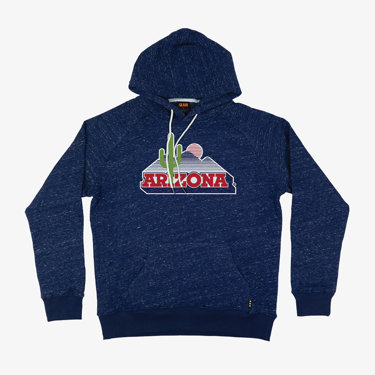 Arizona Retro Cactus Logo Vintage Hoodie