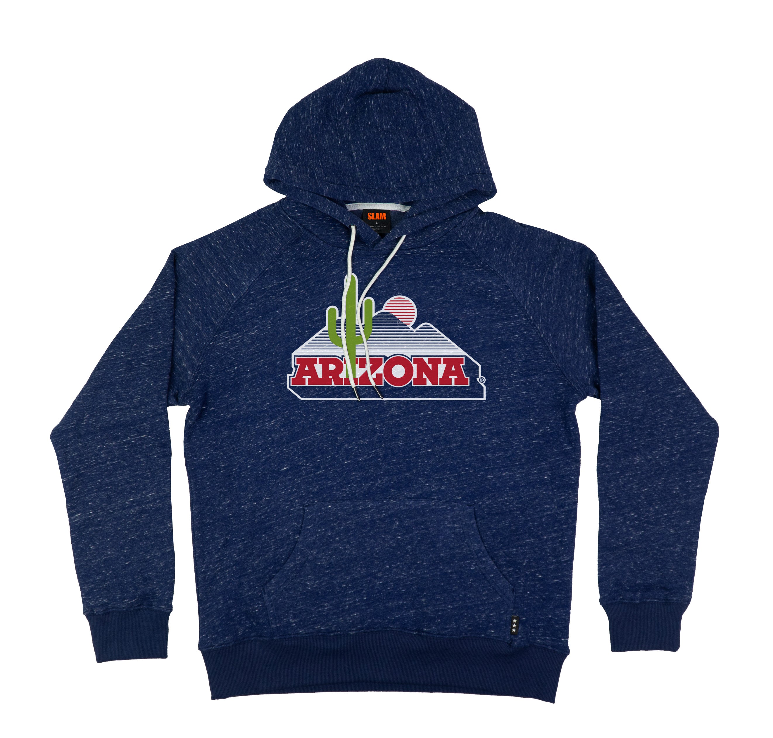 Arizona Retro Cactus Logo Vintage Hoodie