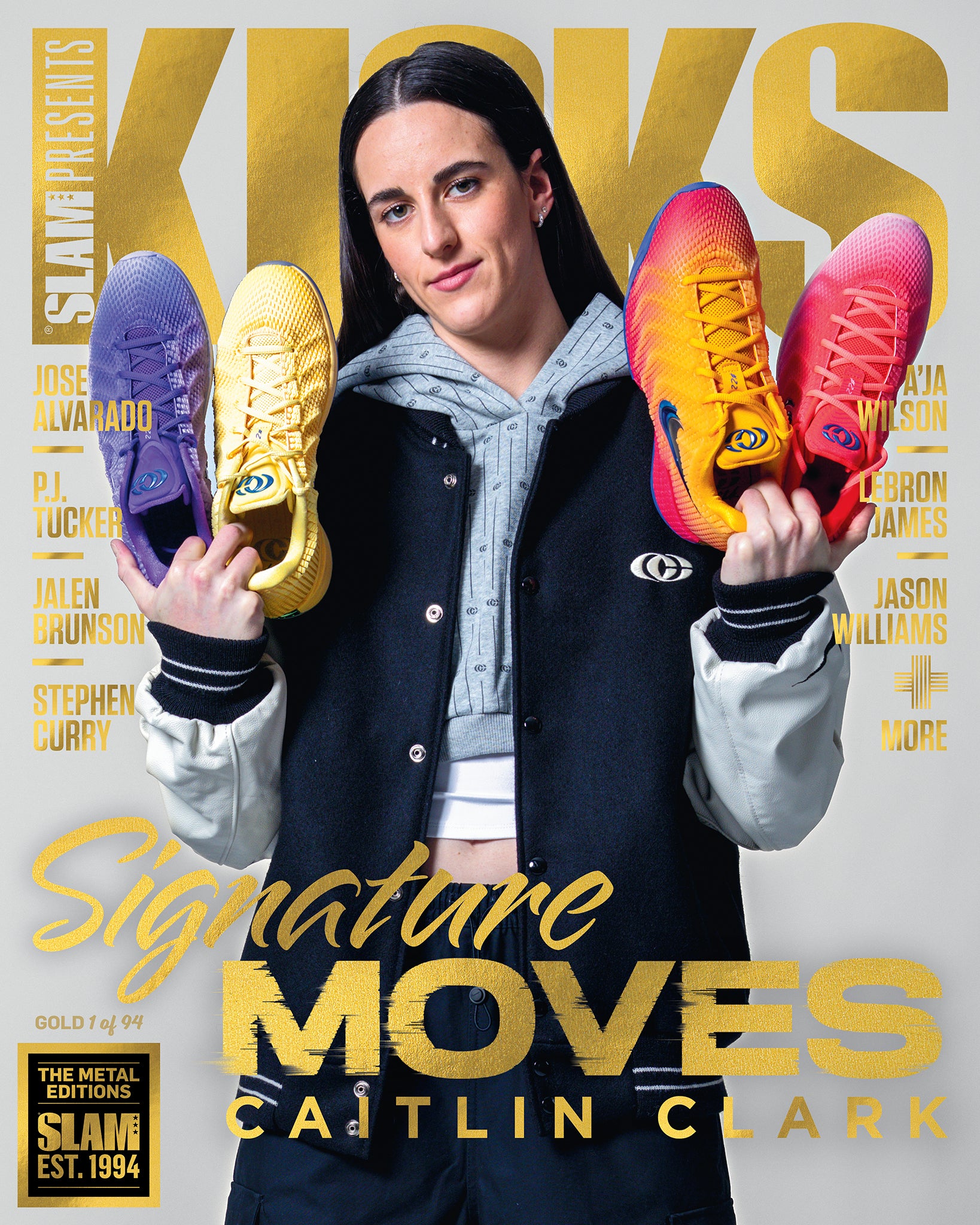 GOLD METAL: KICKS 29: Caitlin Clark Magazine (#d/94)