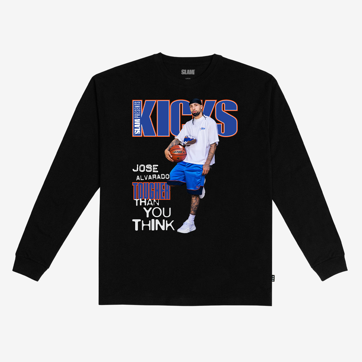 SLAM Cover L/S Tee - Jose Alvarado (KICKS 29)