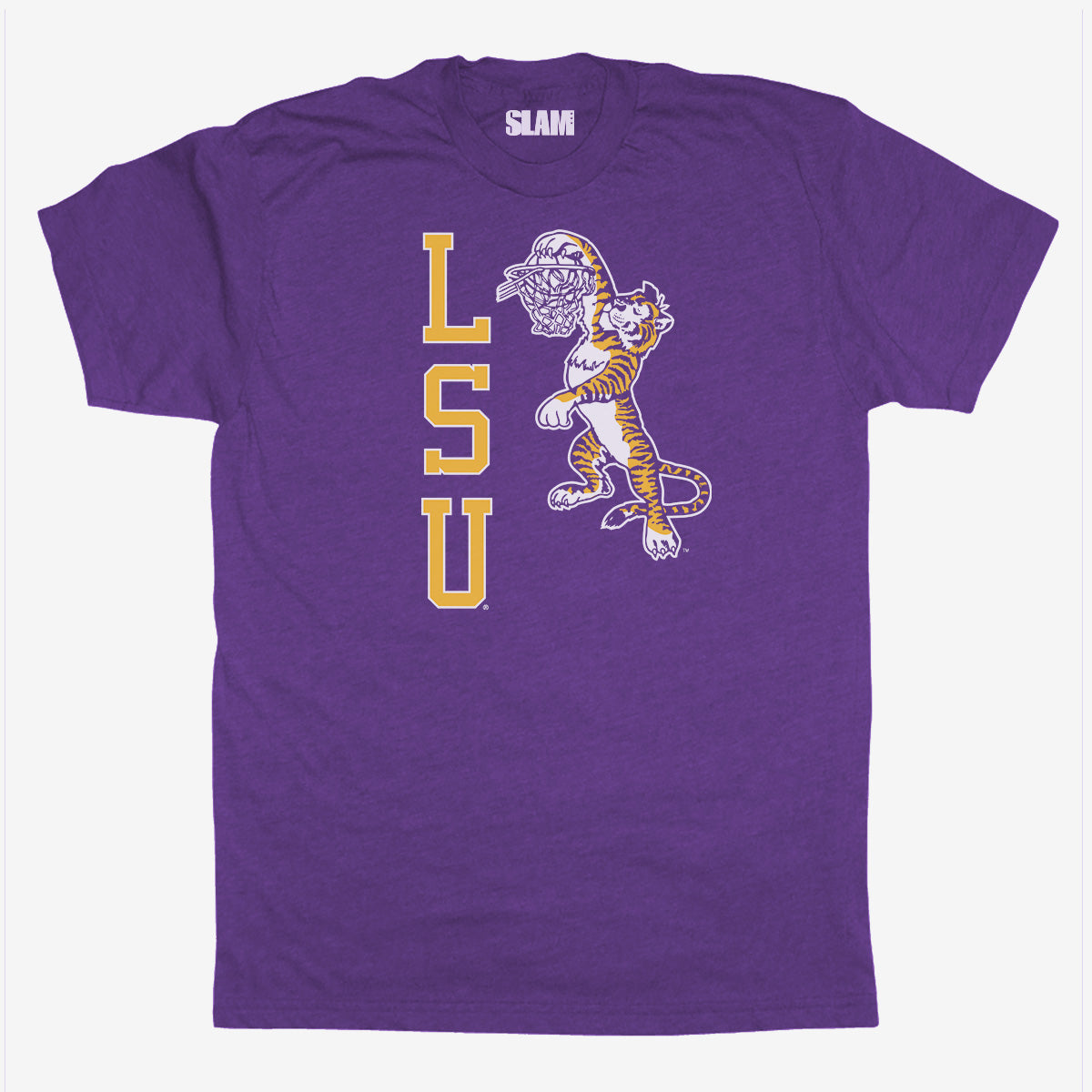 LSU Dunking Tiger Vintage Tee