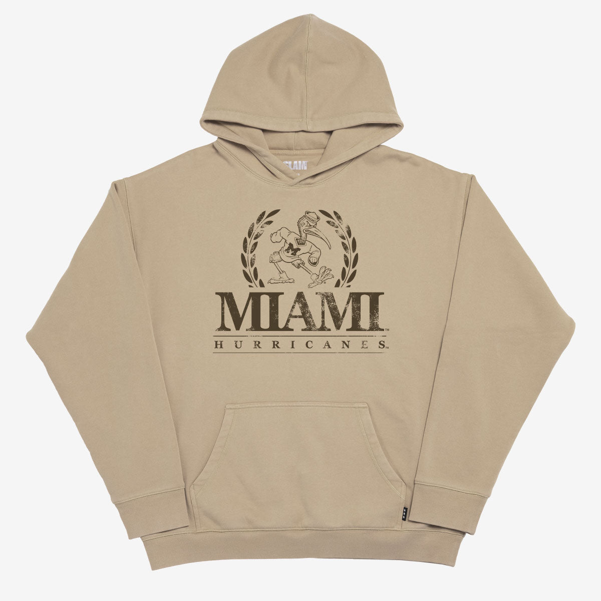 Miami Crest Washed Hoodie