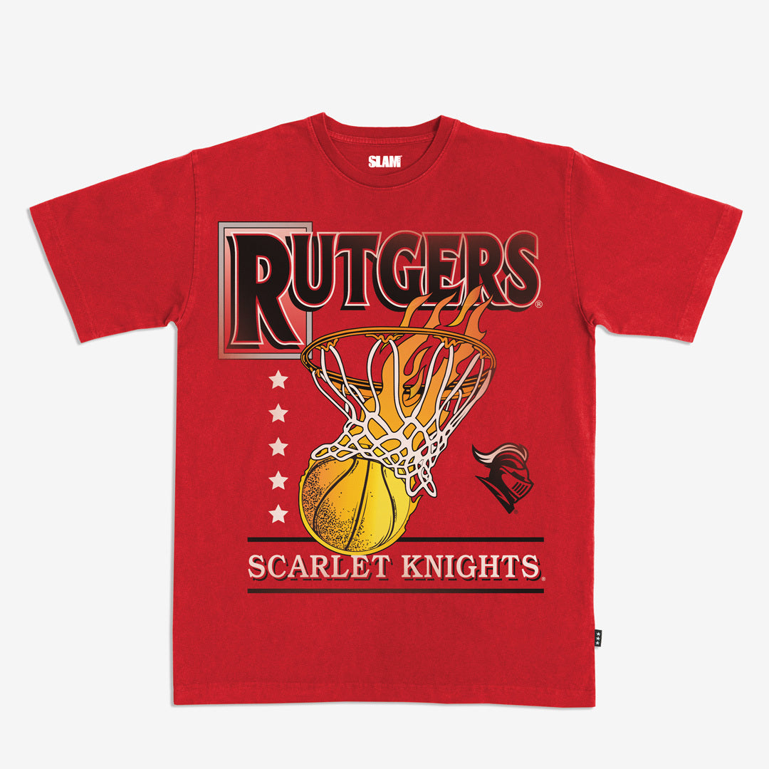 Rutgers Hoops Heavy Tee