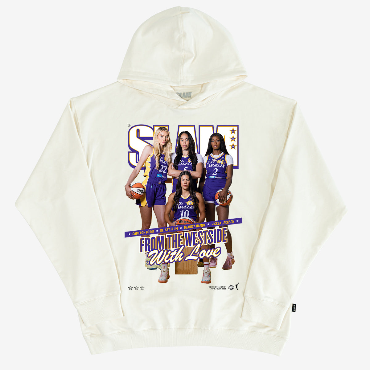 SLAM Cover Hoodie - Los Angeles Sparks (SLAM 256)