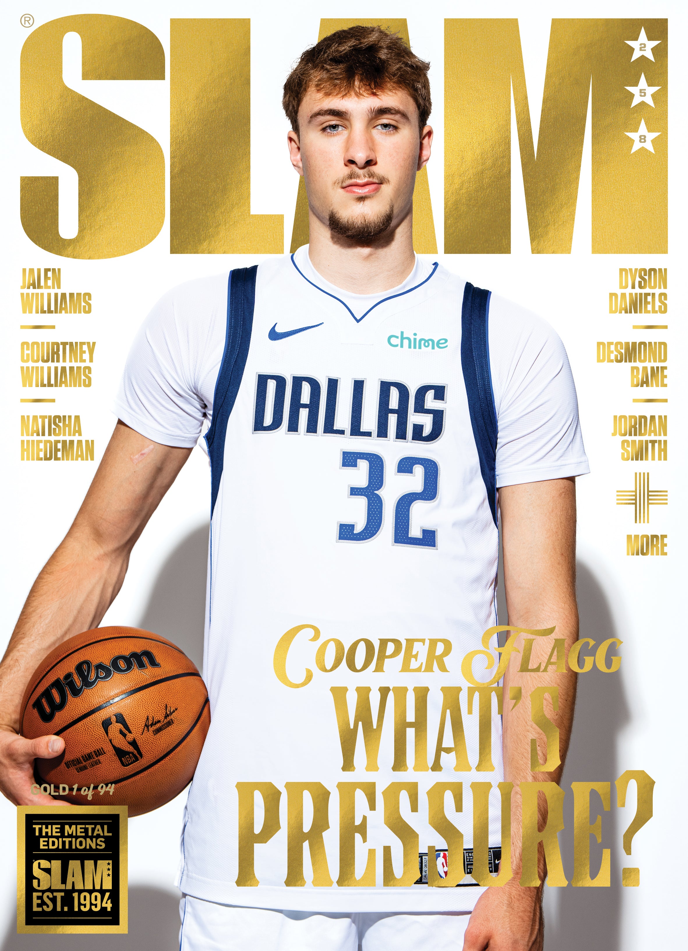 GOLD METAL: SLAM 258 - Cooper Flagg Magazine (#d/94)