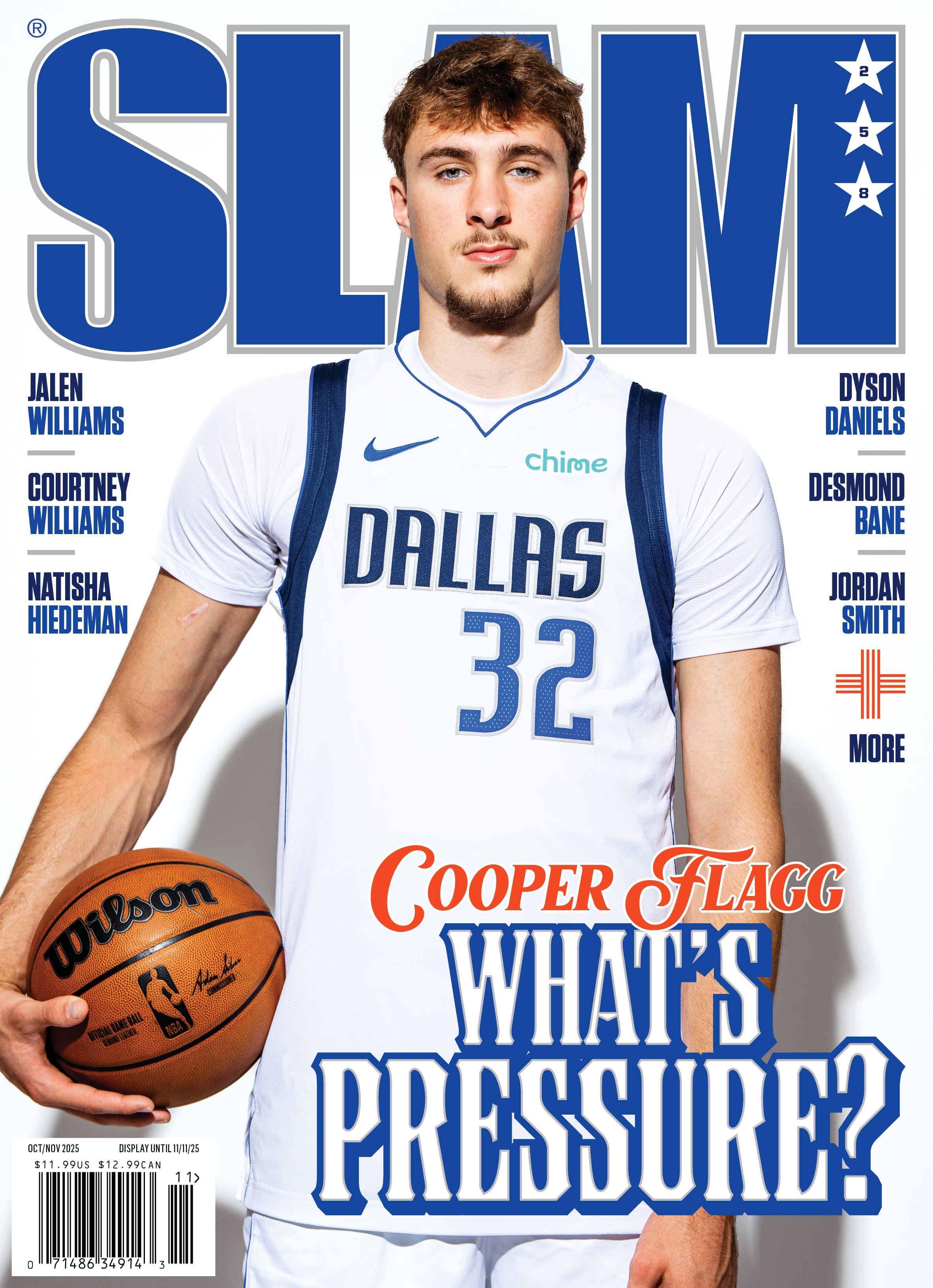 SLAM 258: Cooper Flagg Magazine (Cover 2 of 4)
