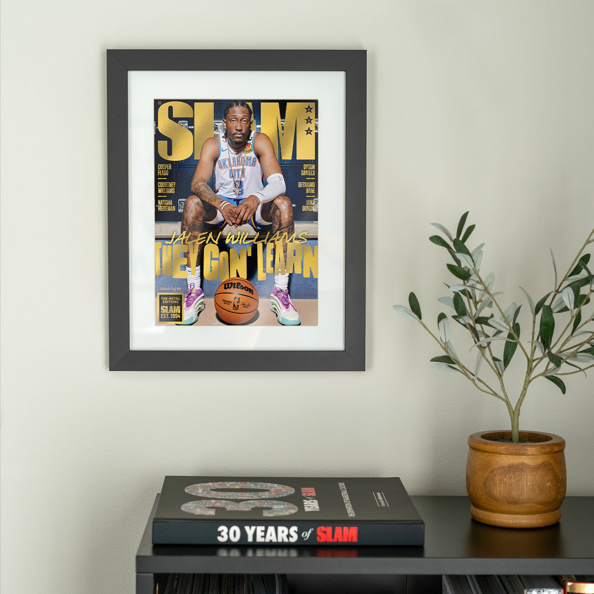 GOLD METAL: SLAM 258 - Jalen Williams Magazine (#d/94)
