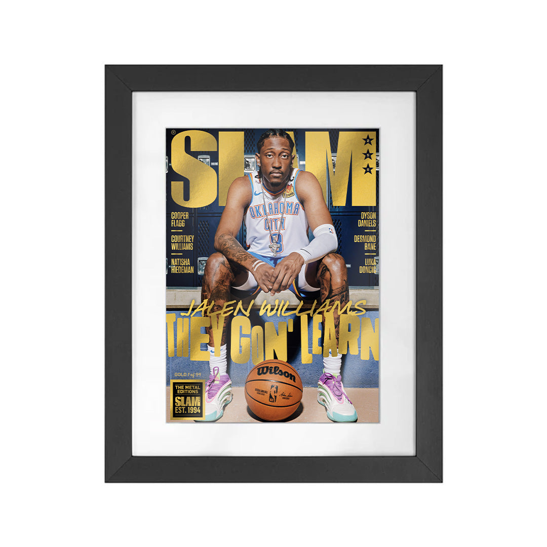 GOLD METAL: SLAM 258 - Jalen Williams Magazine (#d/94)