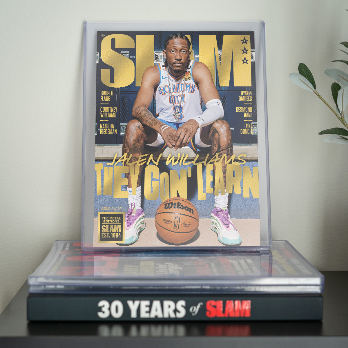 GOLD METAL: SLAM 258 - Jalen Williams Magazine (#d/94)