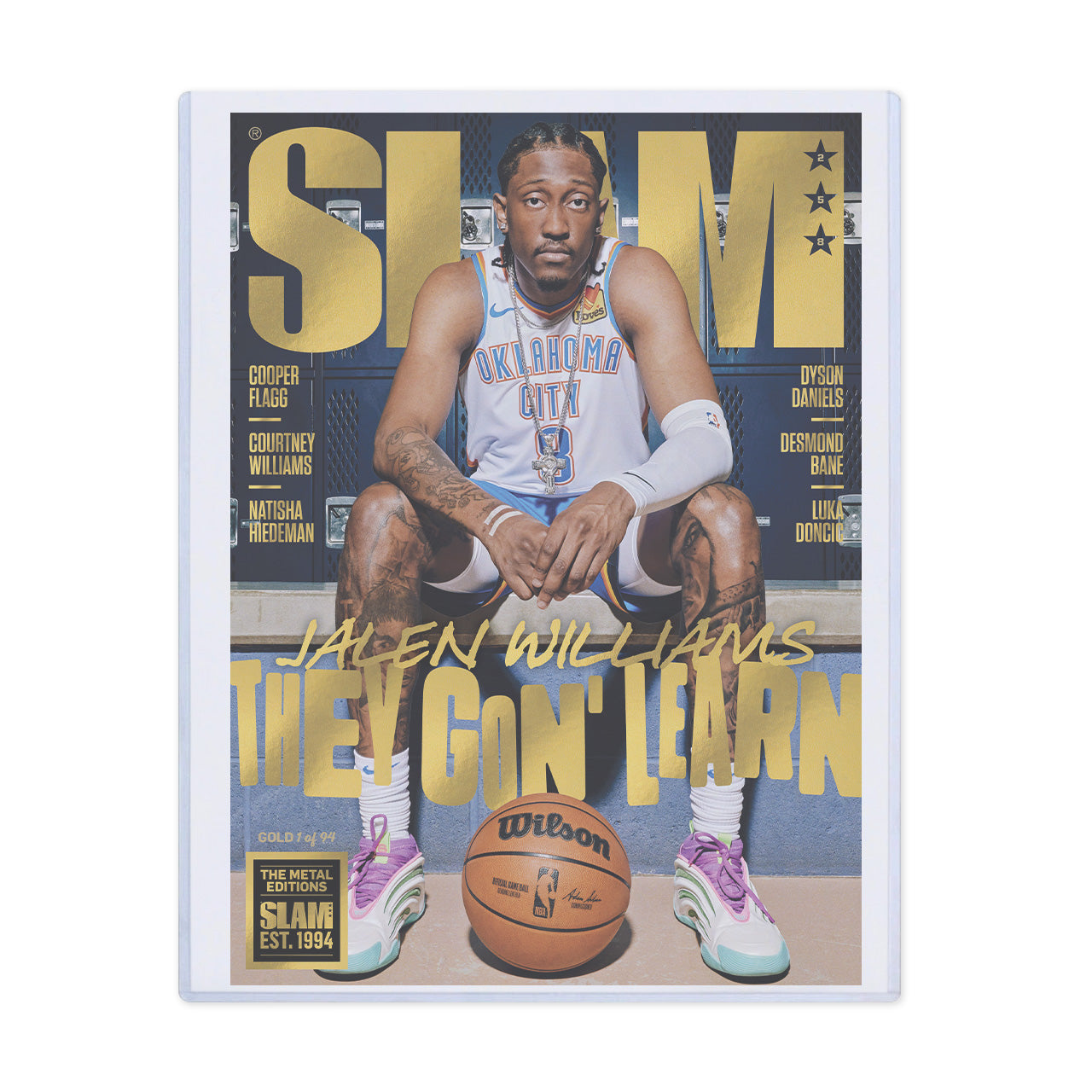 GOLD METAL: SLAM 258 - Jalen Williams Magazine (#d/94)