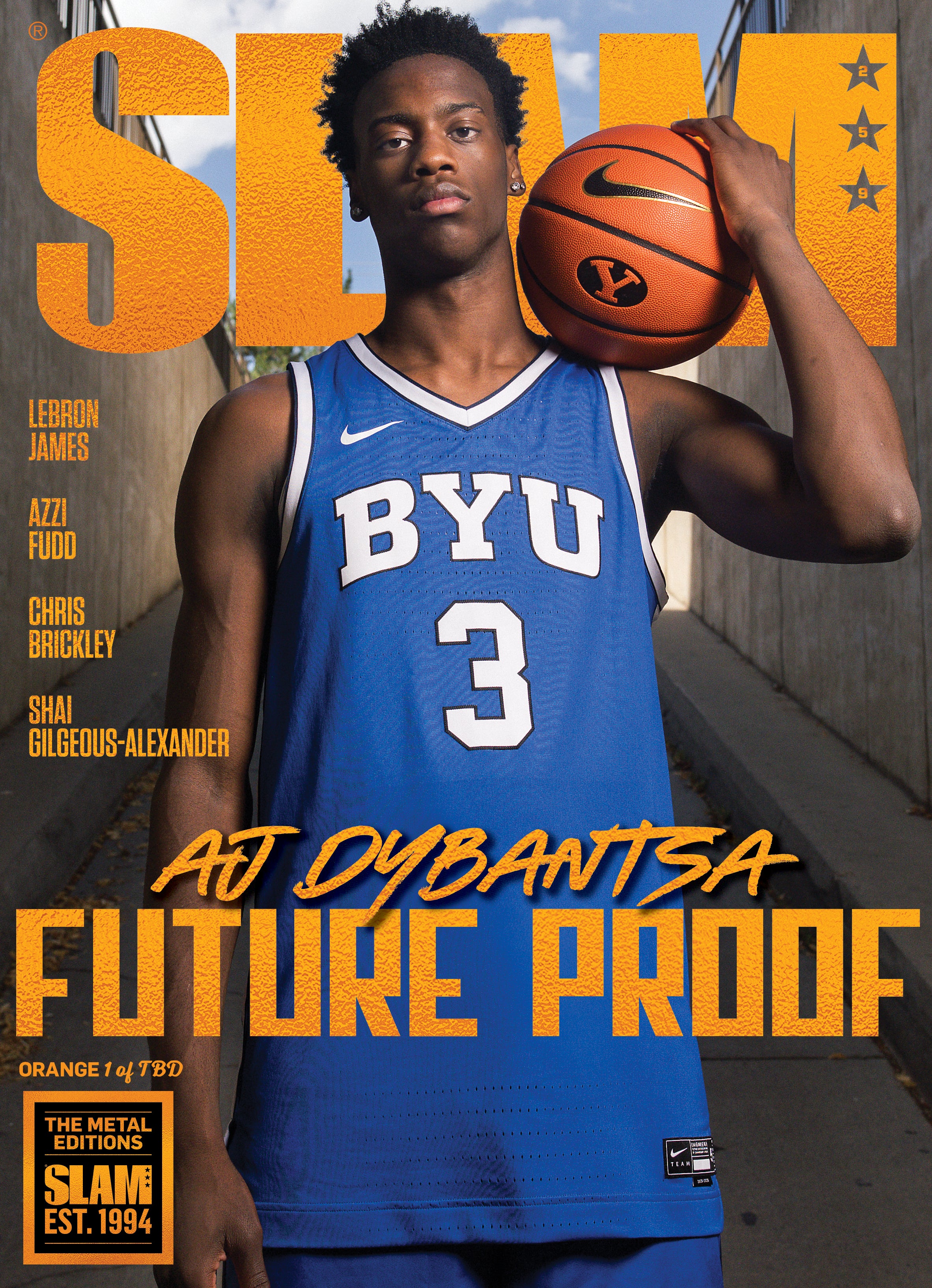 ORANGE METAL: SLAM 259 - AJ Dybantsa Magazine (#d/TBD)