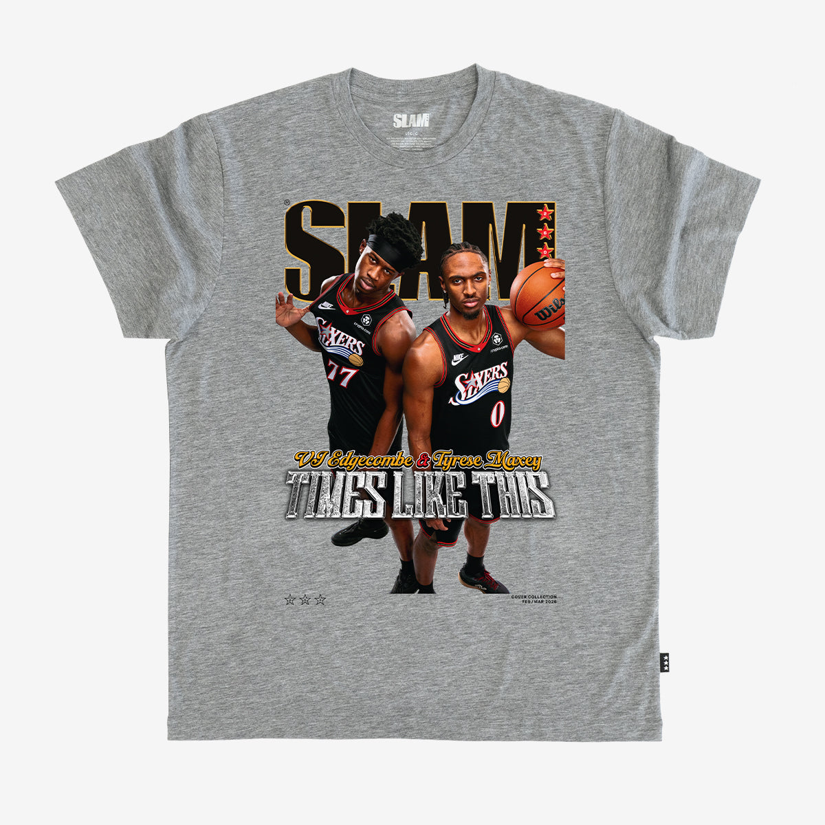 SLAM Heritage Cover Tee - Tyrese Maxey + VJ Edgecombe (SLAM 260)