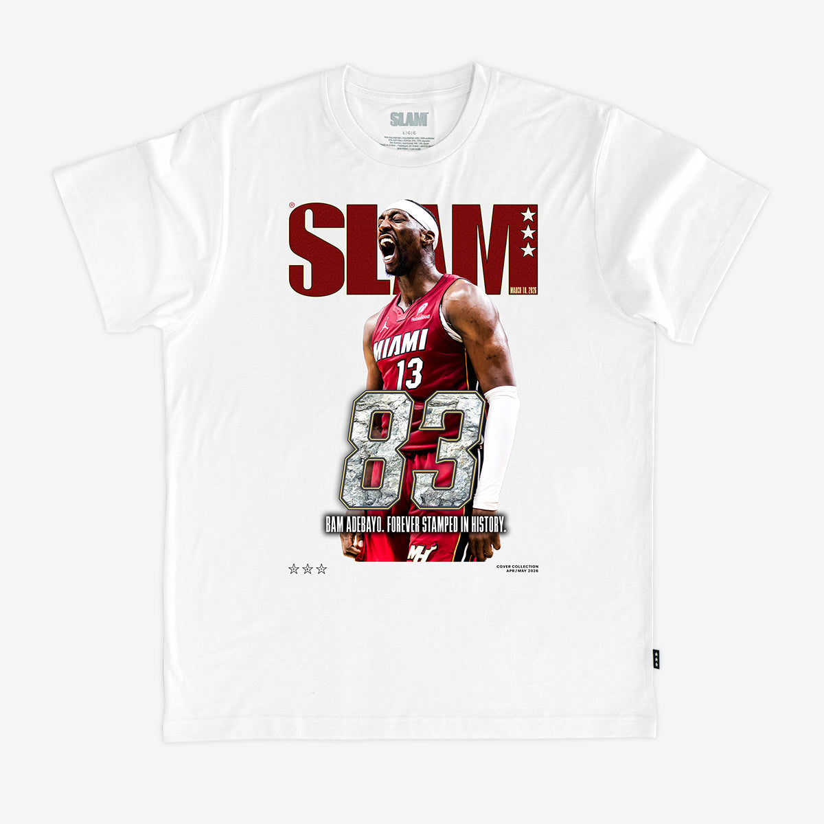 SLAM Heritage Cover Tee - Bam Adebayo (SLAM 261)