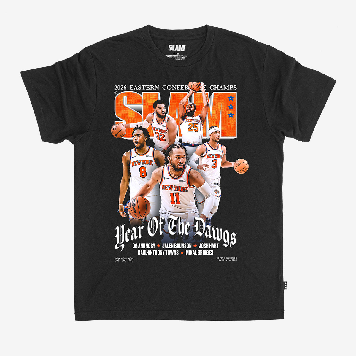 SLAM Heritage Cover Tee - New York Knicks (SLAM 262)