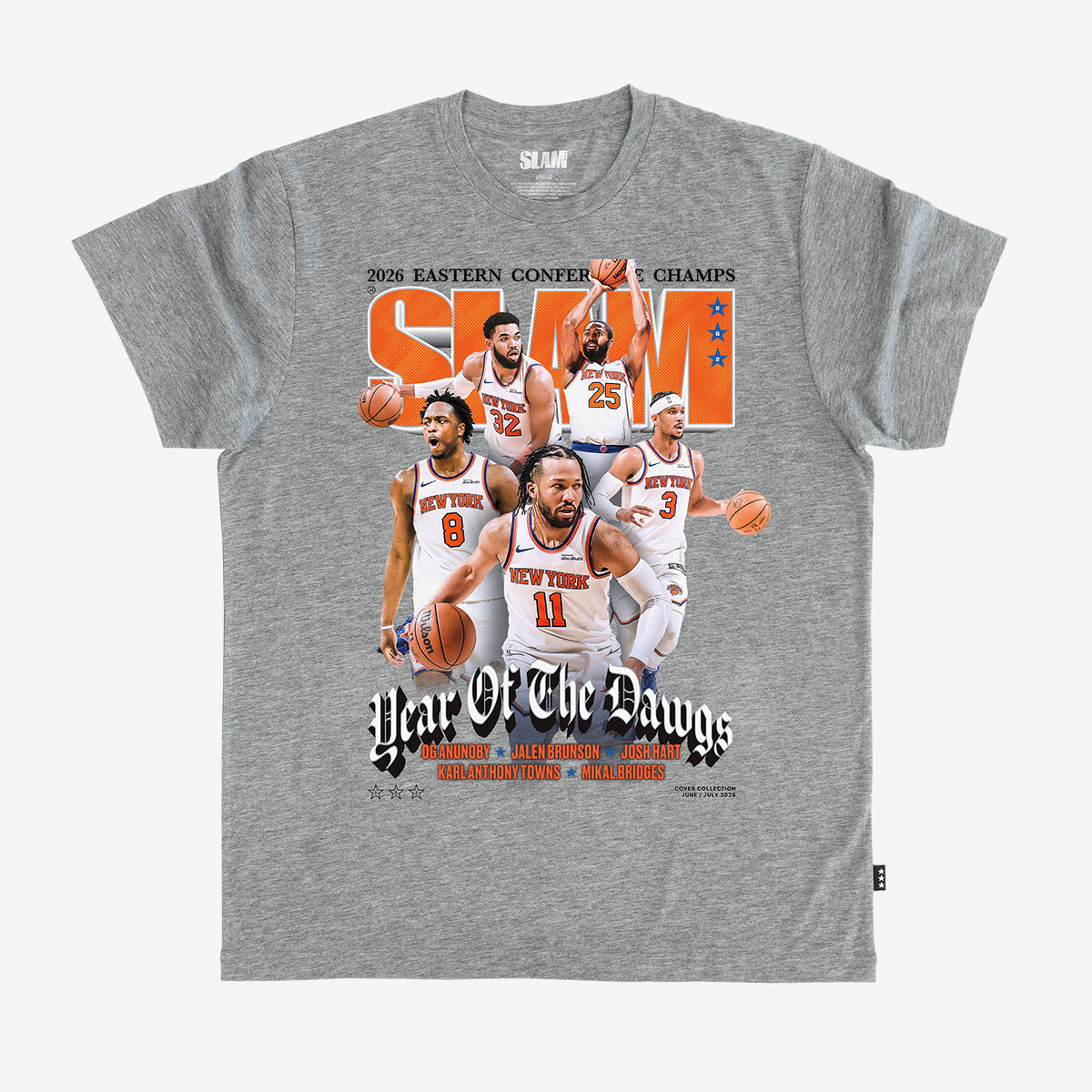 SLAM Heritage Cover Tee - New York Knicks (SLAM 262)