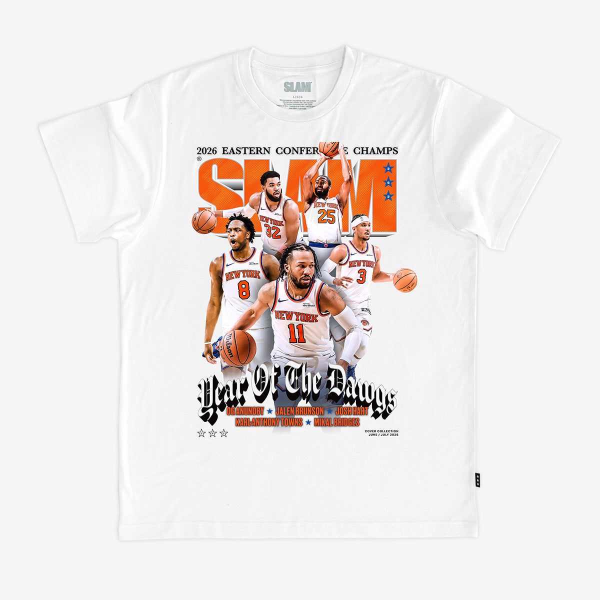 SLAM Heritage Cover Tee - New York Knicks (SLAM 262)