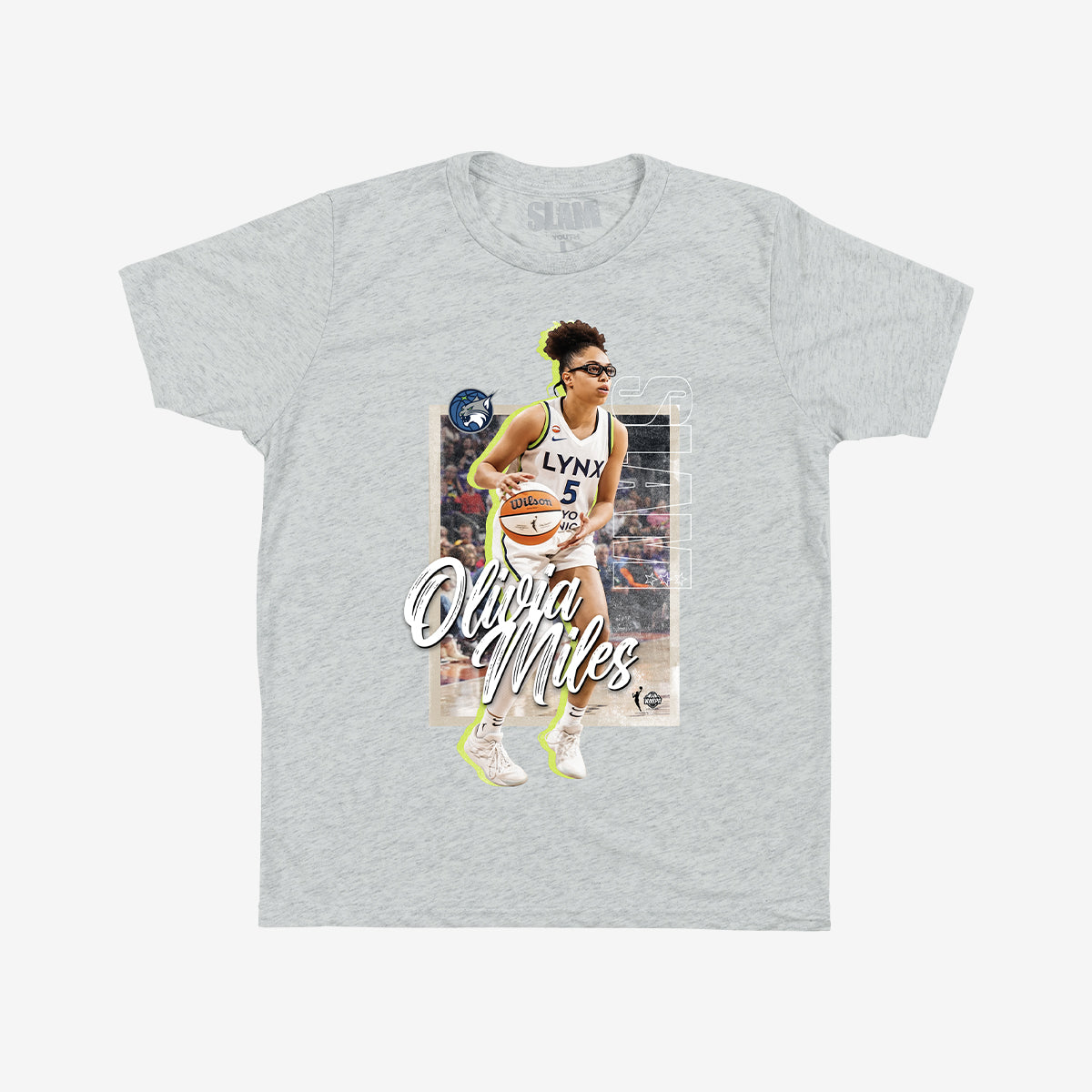 Minnesota Lynx Player Youth Tee - Olivia Miles (SLAM 262)