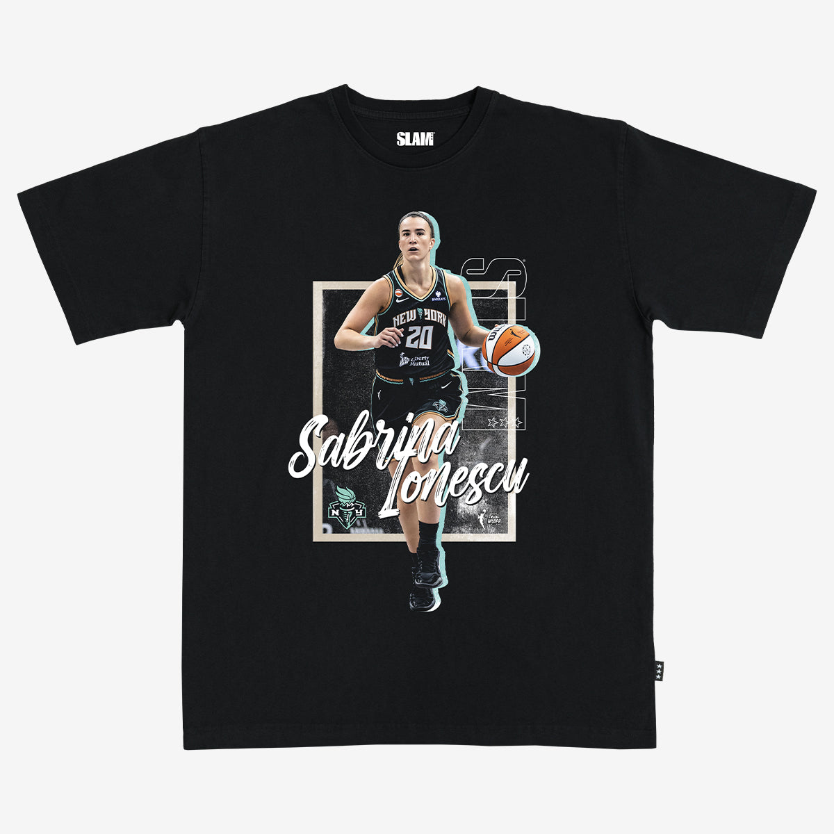 New York Liberty Player Heavy Tee - Sabrina Ionescu (SLAM 262)