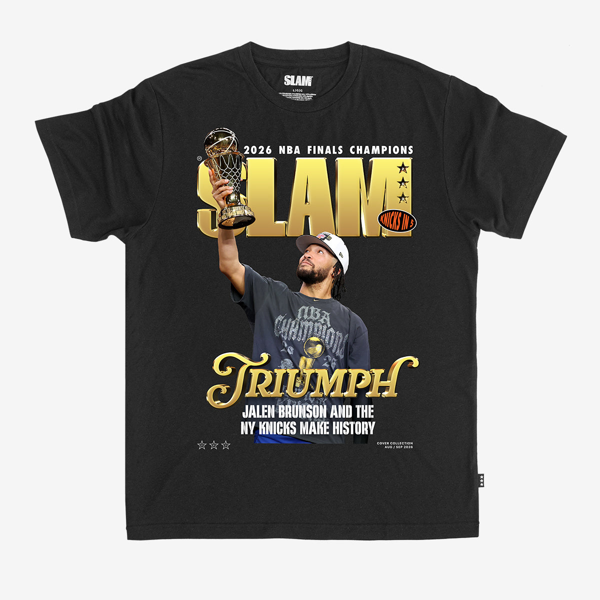 SLAM Heritage Cover Tee - New York Knicks Champions (SLAM 263)