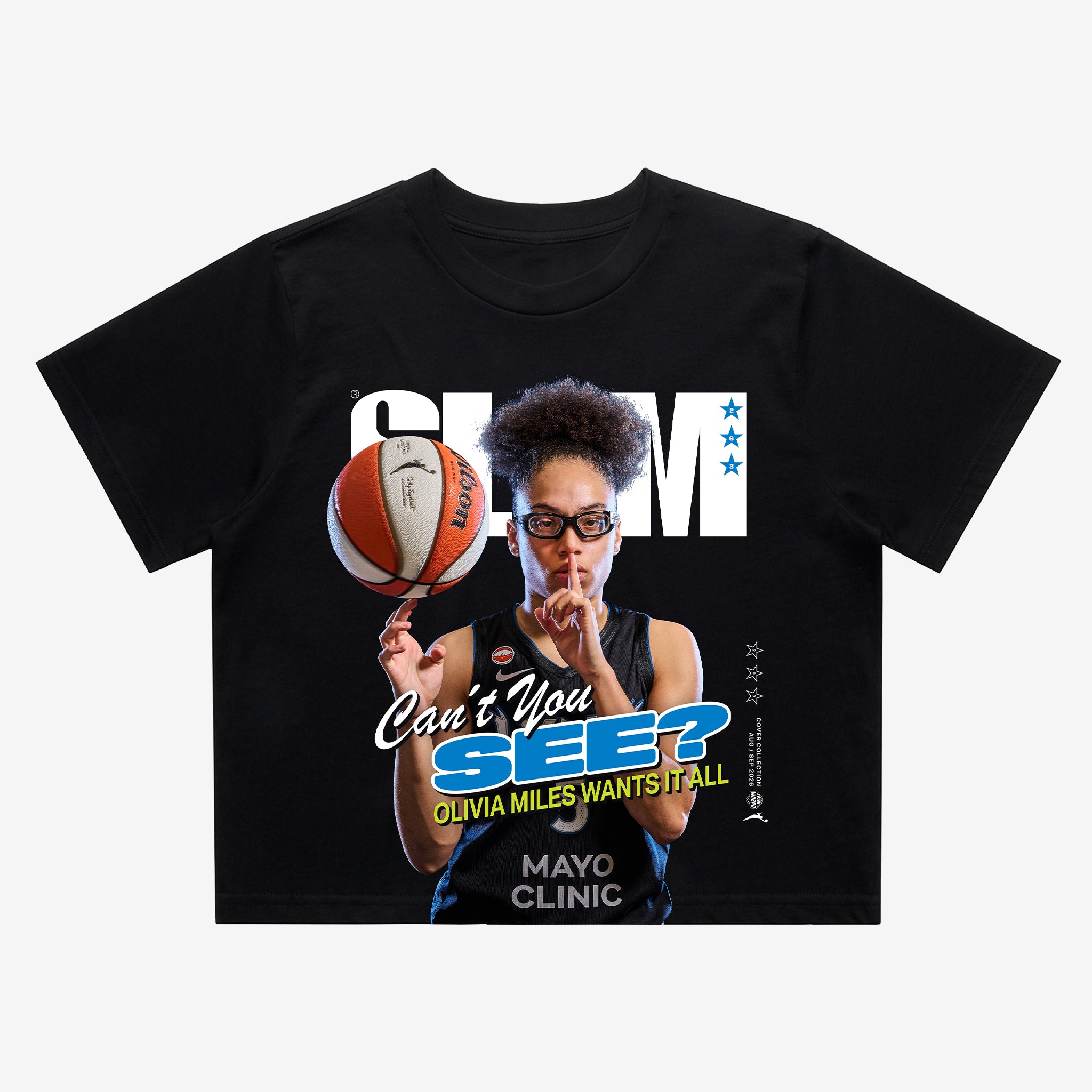 SLAM Crop Cover Tee - Olivia Miles (SLAM 263)