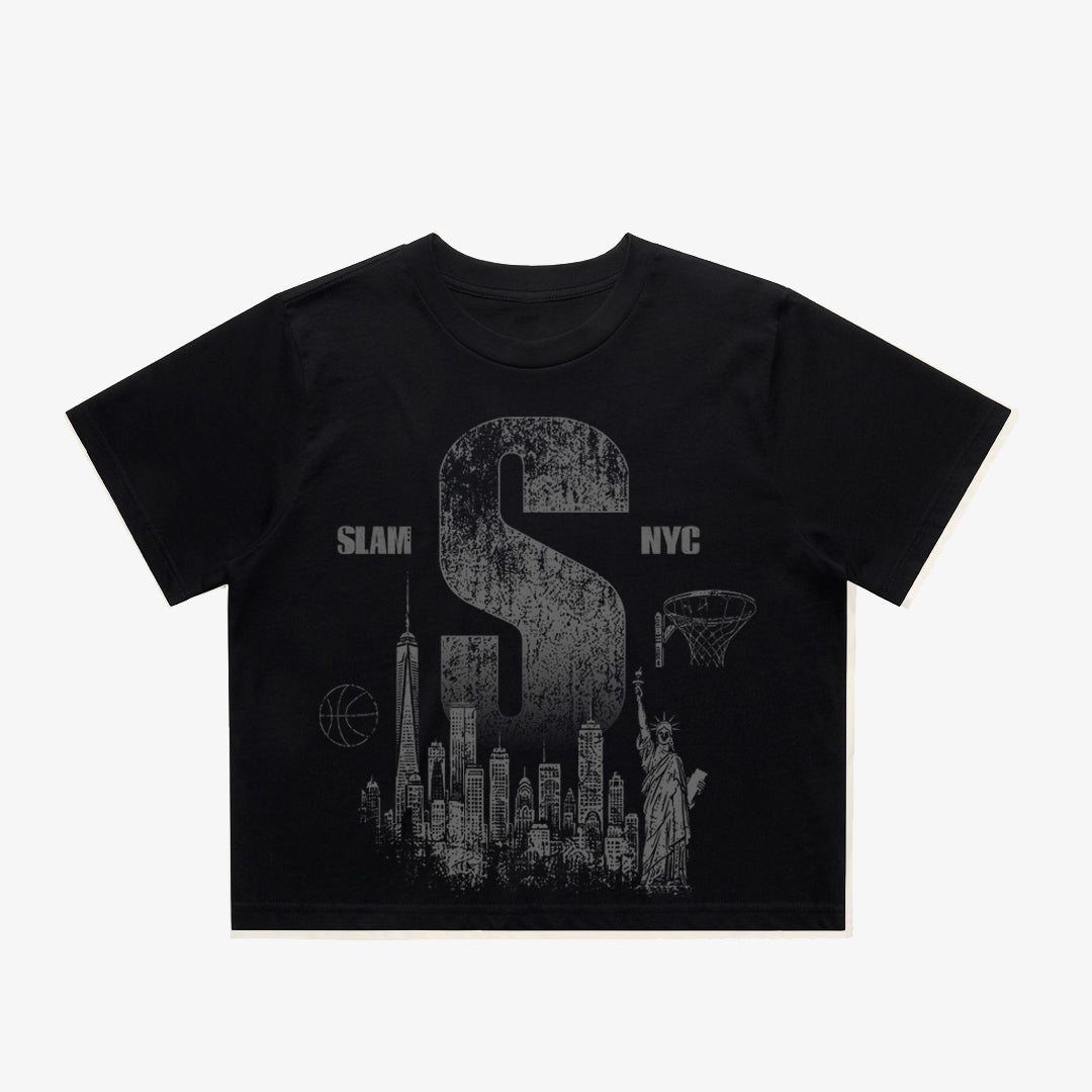 SLAM Cityscape Women's Crop Tee