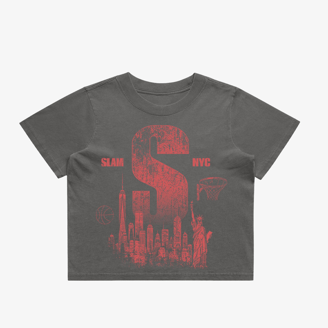 SLAM Cityscape Women's Crop Tee