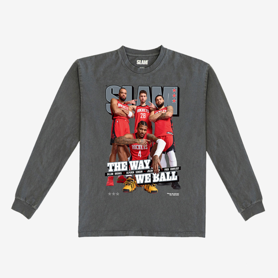 SLAM Cover L/S Tee - Houston Rockets (SLAM 254)