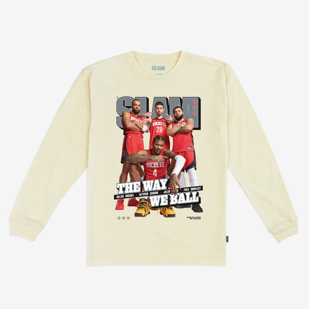 SLAM Cover L/S Tee - Houston Rockets (SLAM 254)