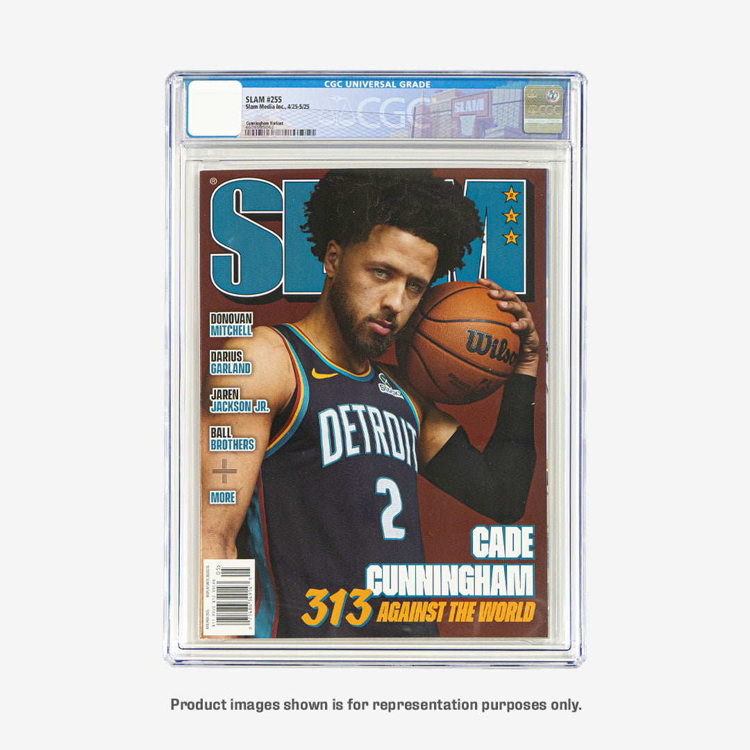 SLAM 255 - Cade Cunningham City Edition Graded Magazine
