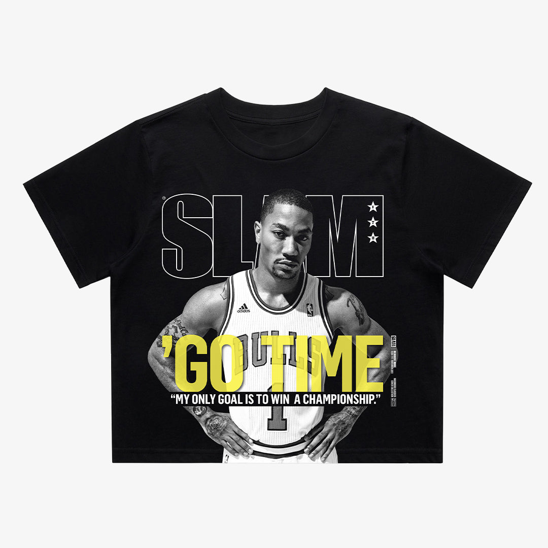 SLAM Hardwood Classics Crop Cover Tee - Derrick Rose (SLAM 172)