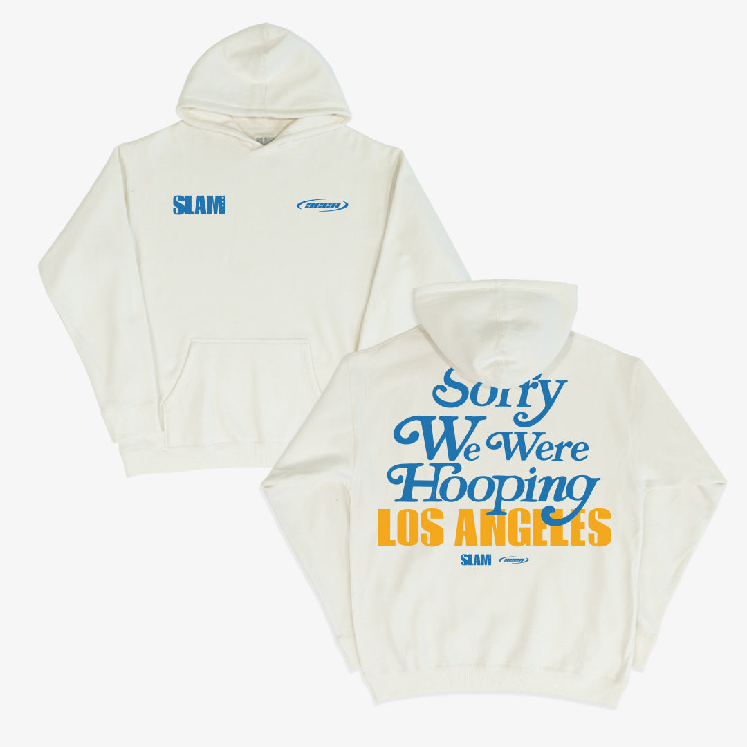 SLAM x Seen Sorry We Were Hooping LA Hoodie