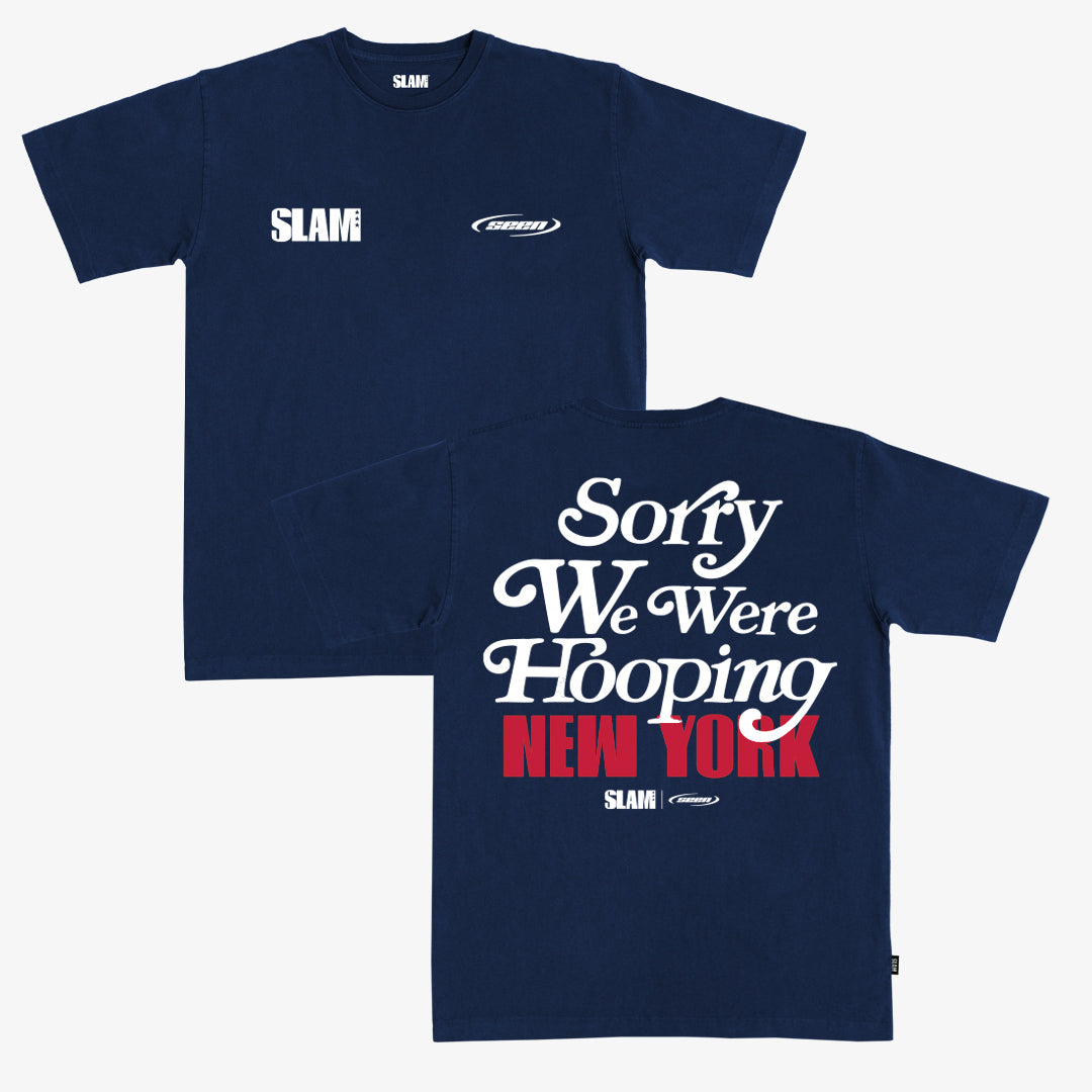 SLAM x Seen Sorry We Were Hooping NYC Heavy Tee