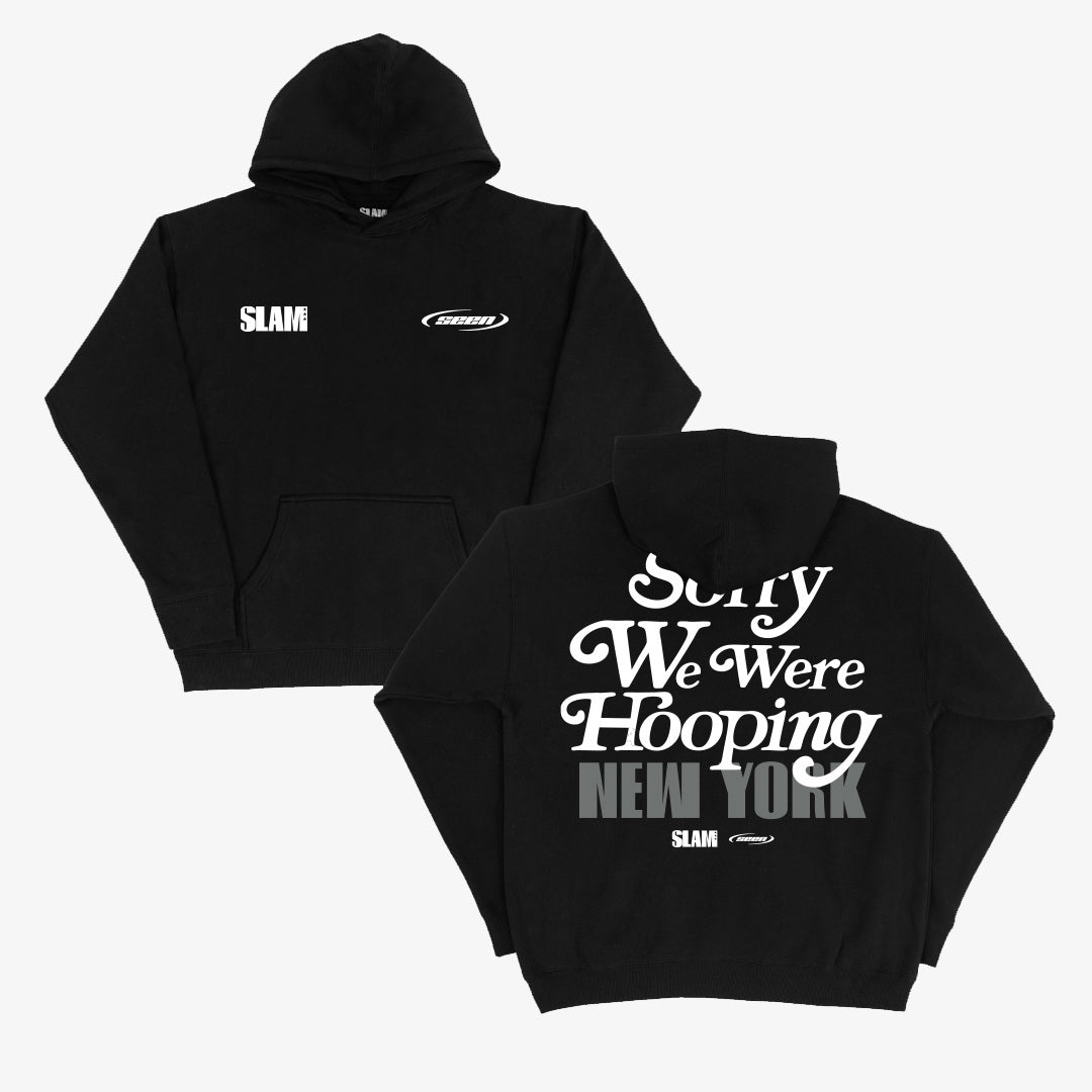 SLAM x Seen Sorry We Were Hooping NYC Hoodie