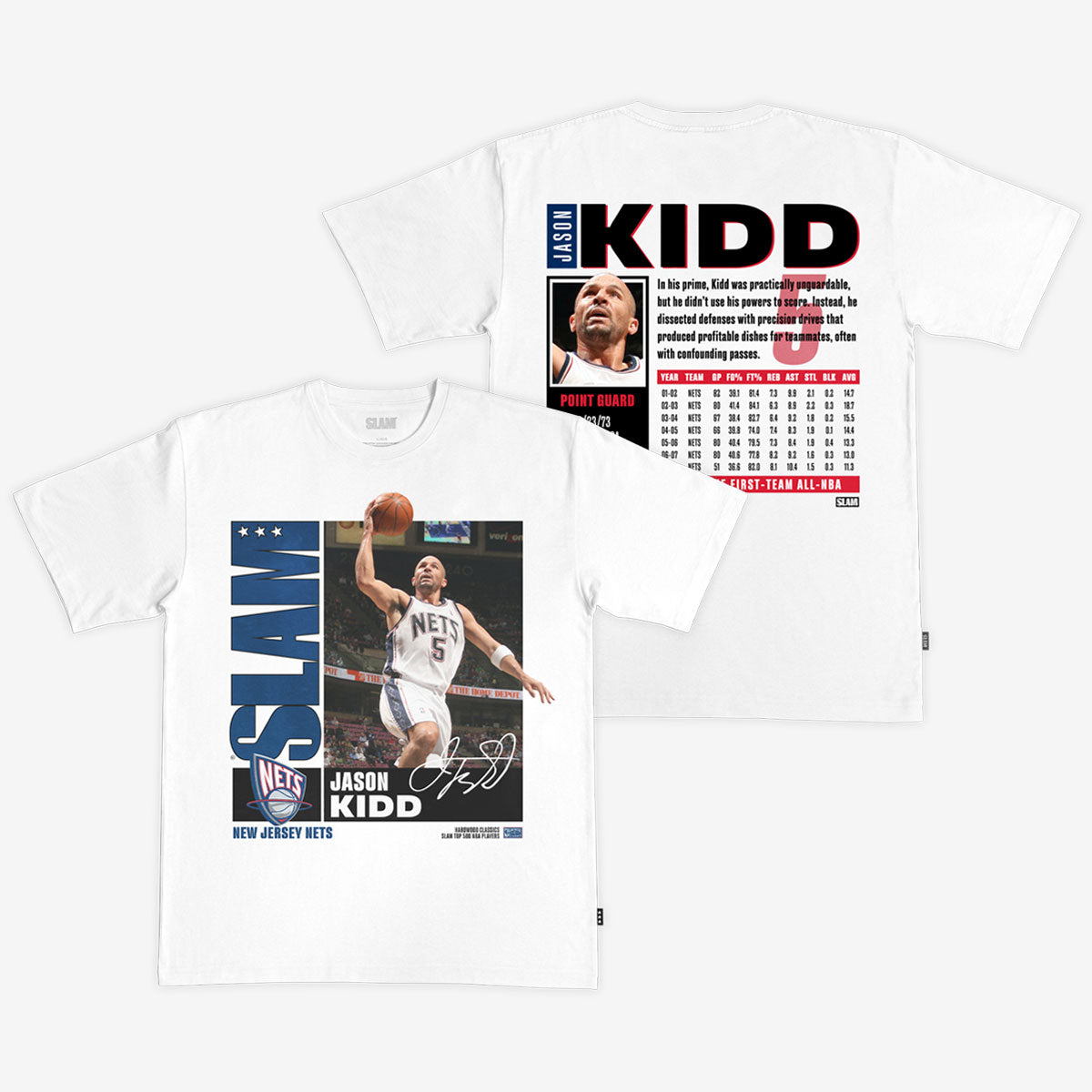 SLAM Top 500 Jason Kidd Heavy Tee