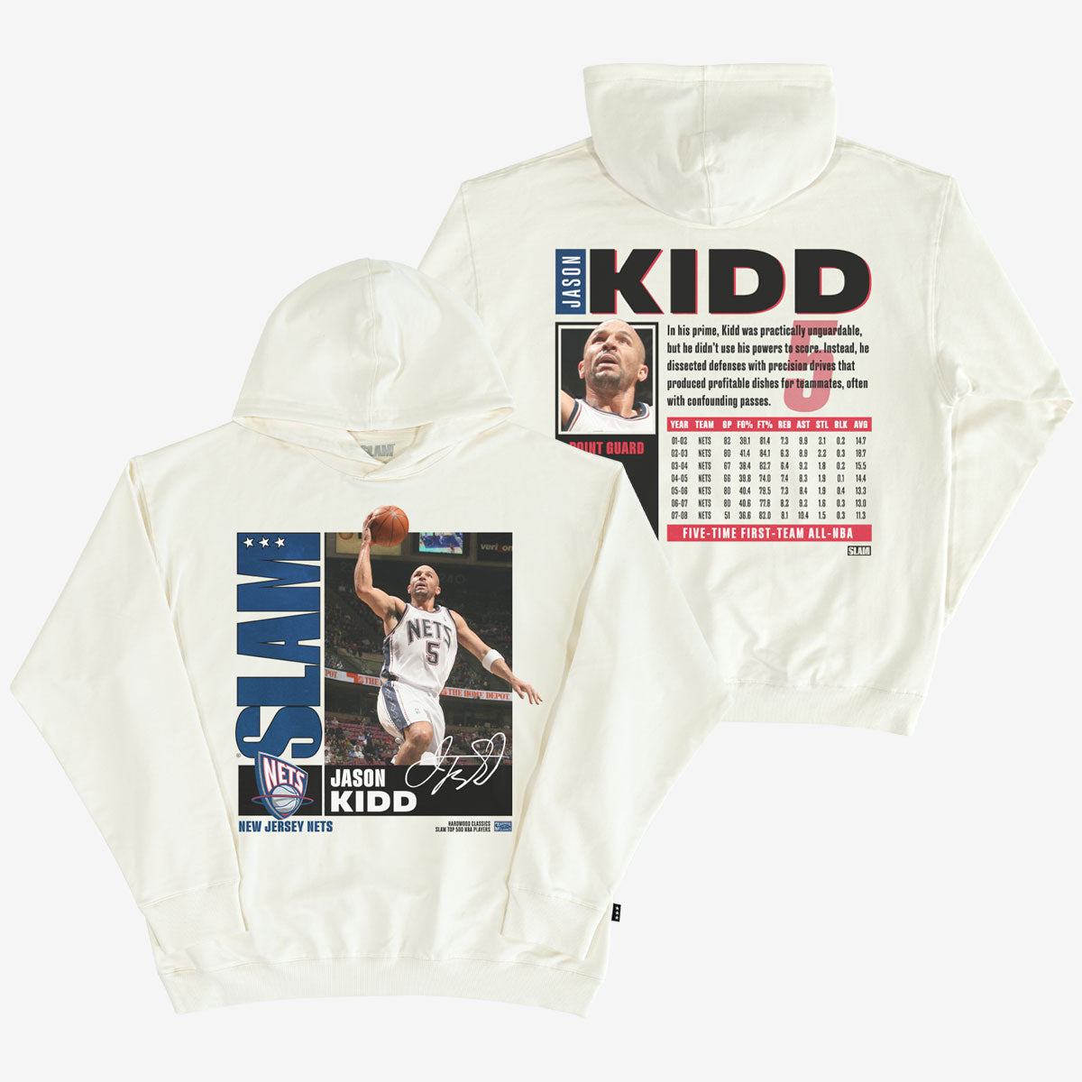 SLAM Top 500 Jason Kidd Hoodie