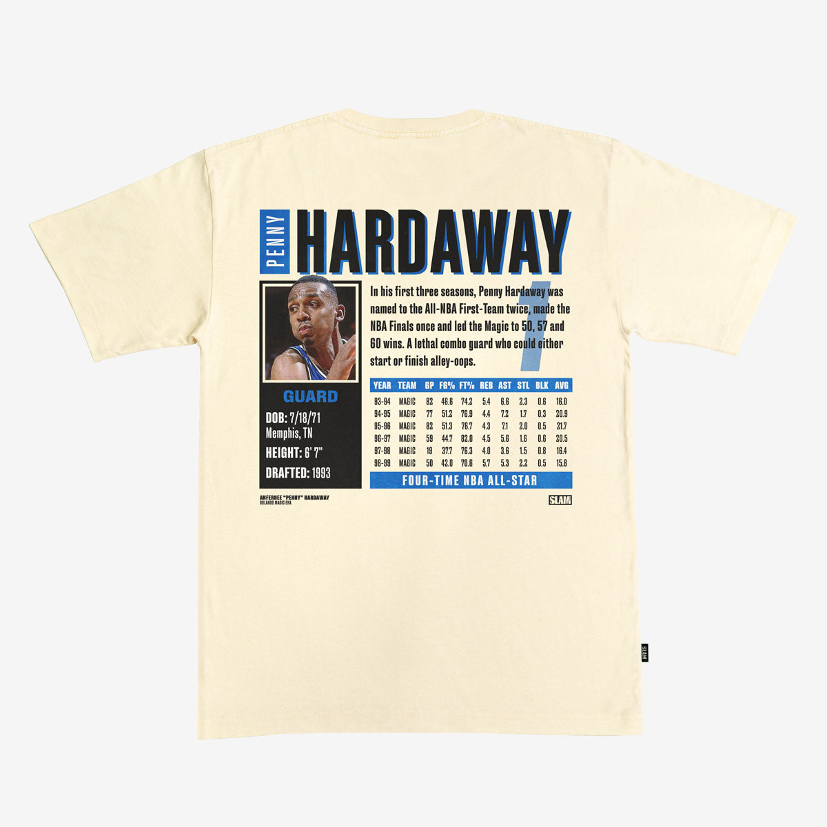 SLAM Top 500 Penny Hardaway Heavy Tee