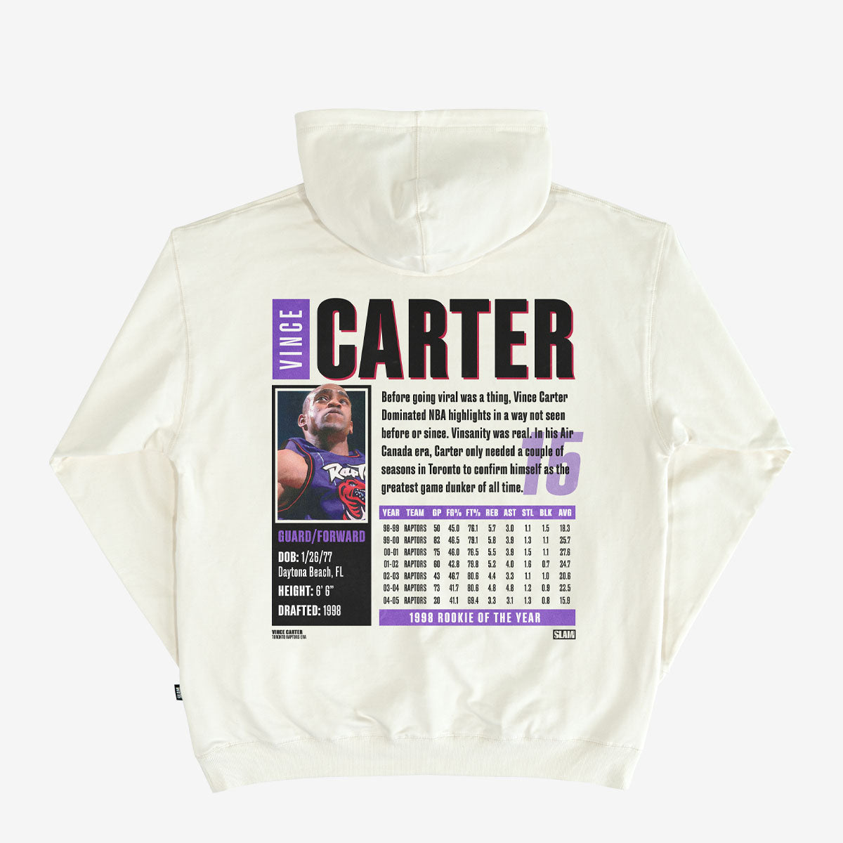 SLAM Top 500 Vince Carter Hoodie