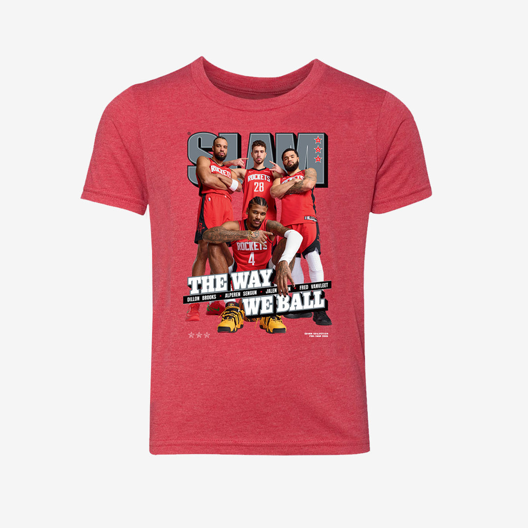 SLAM Youth Cover Tee - Houston Rockets (SLAM 254)