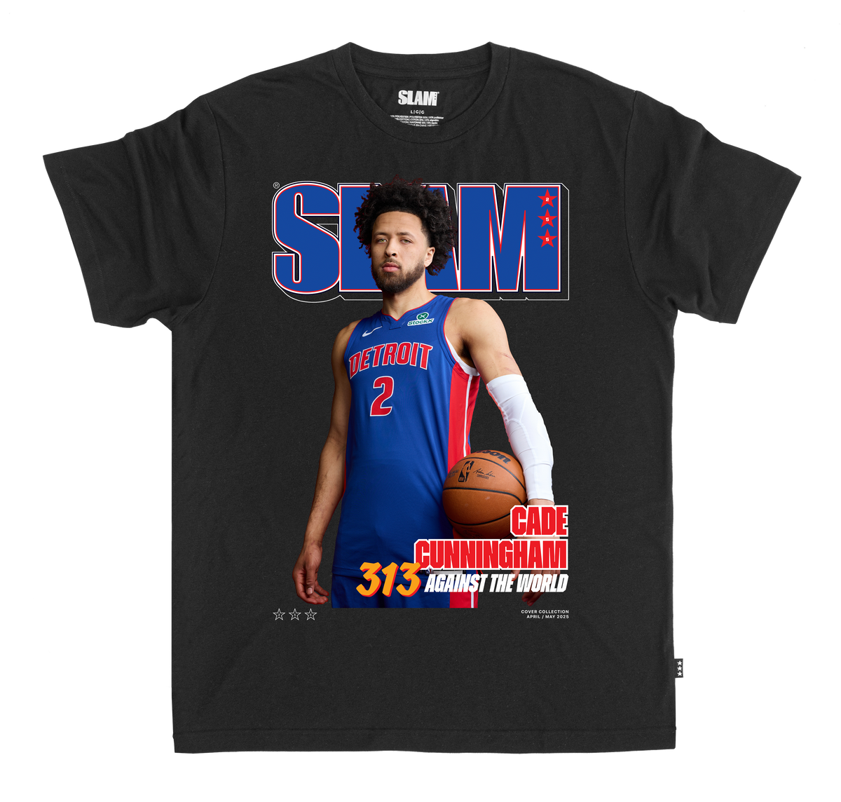 SLAM Heritage Cover Tee - Cade Cunningham (SLAM 255)