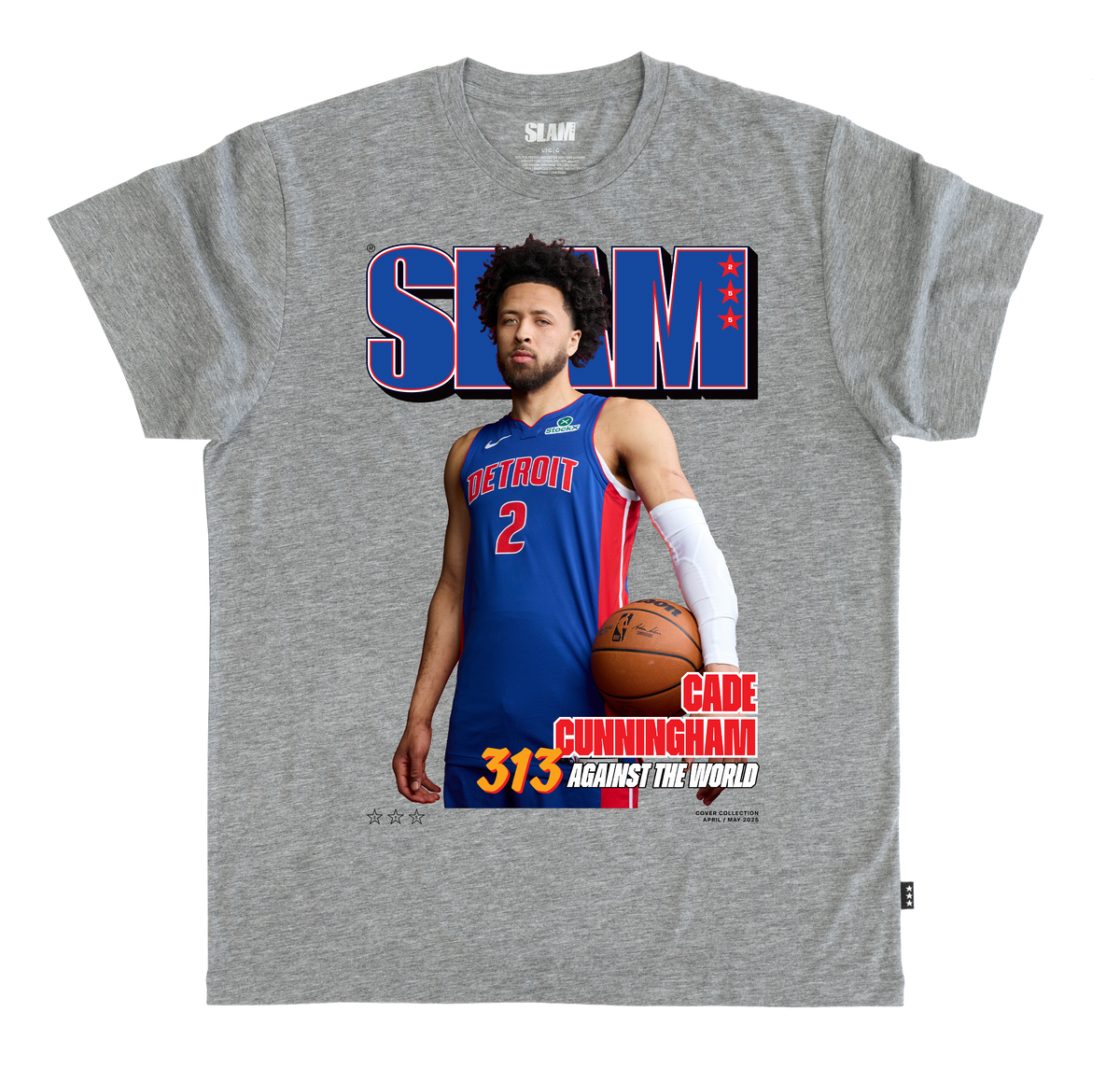 SLAM Heritage Cover Tee - Cade Cunningham (SLAM 255)