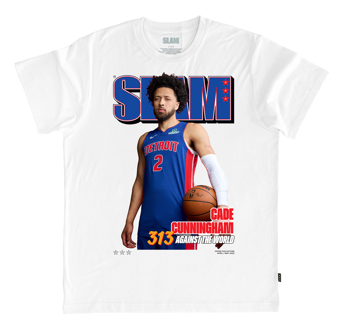 SLAM Heritage Cover Tee - Cade Cunningham (SLAM 255)