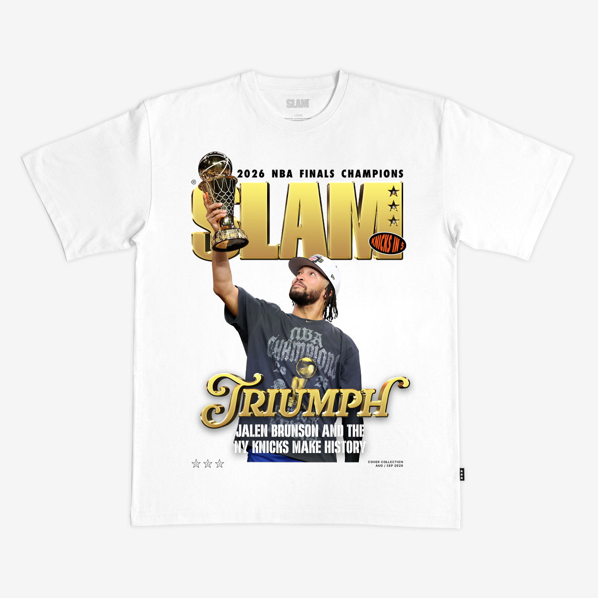 SLAM Cover Tee - New York Knicks Champions (SLAM 263)