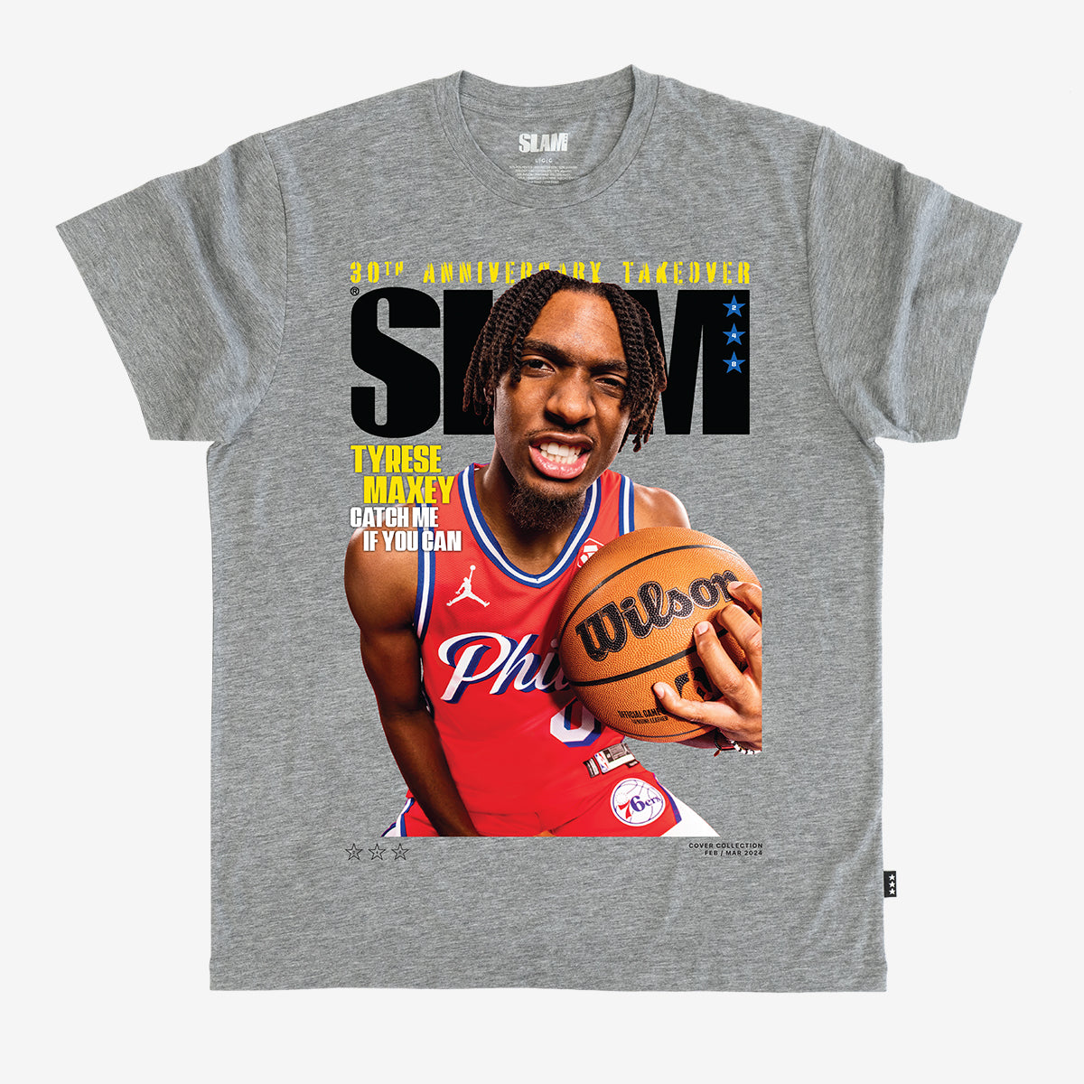 SLAM Heritage Cover Tee - Tyrese Maxey (SLAM 248)