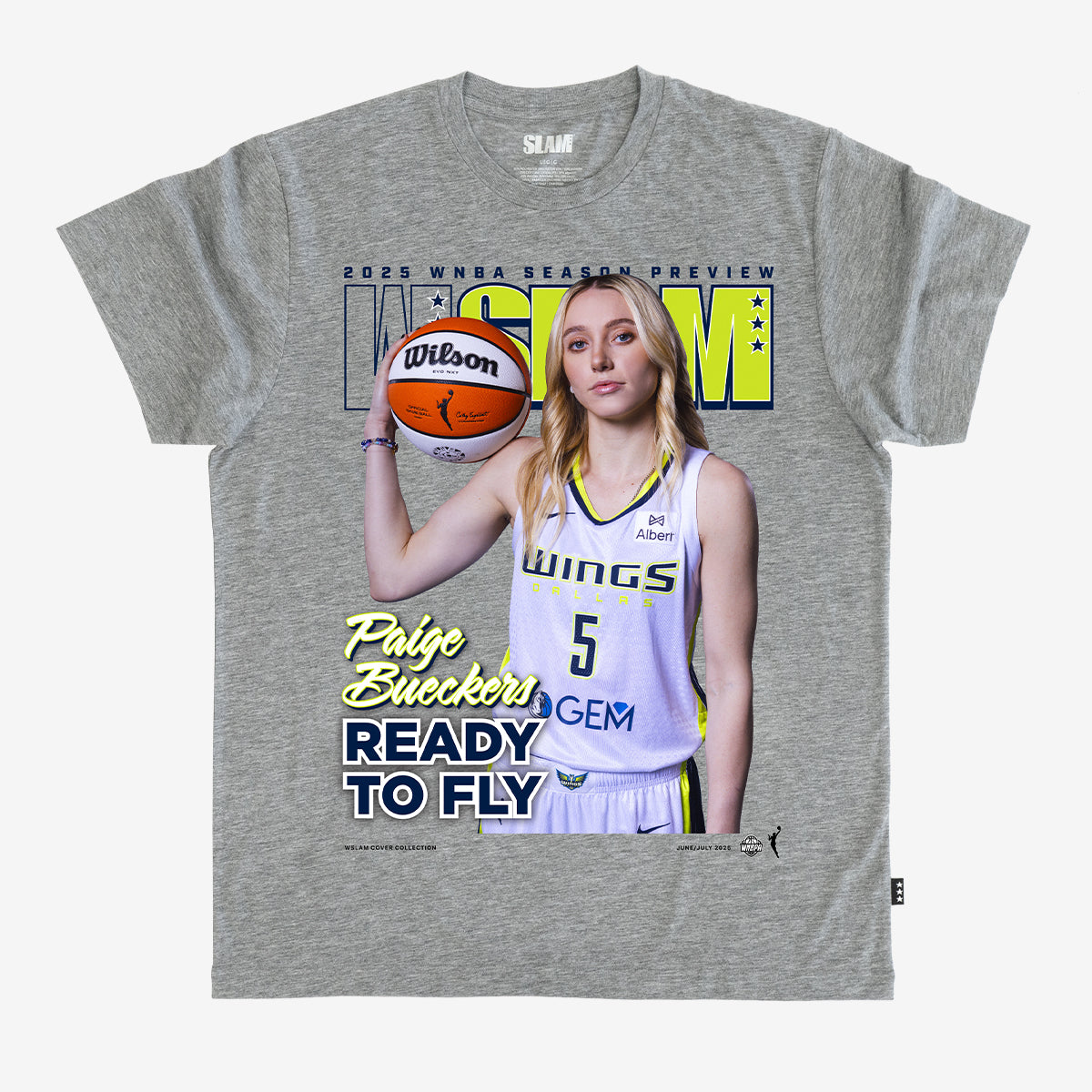 WSLAM Heritage Cover Tee - Paige Bueckers (SLAM 256)