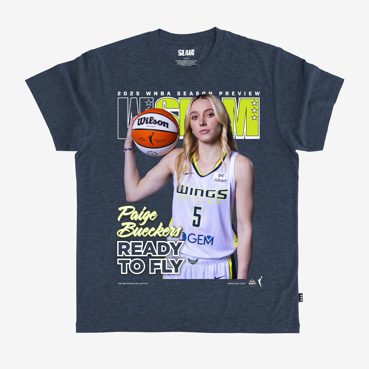 WSLAM Heritage Cover Tee - Paige Bueckers (SLAM 256)