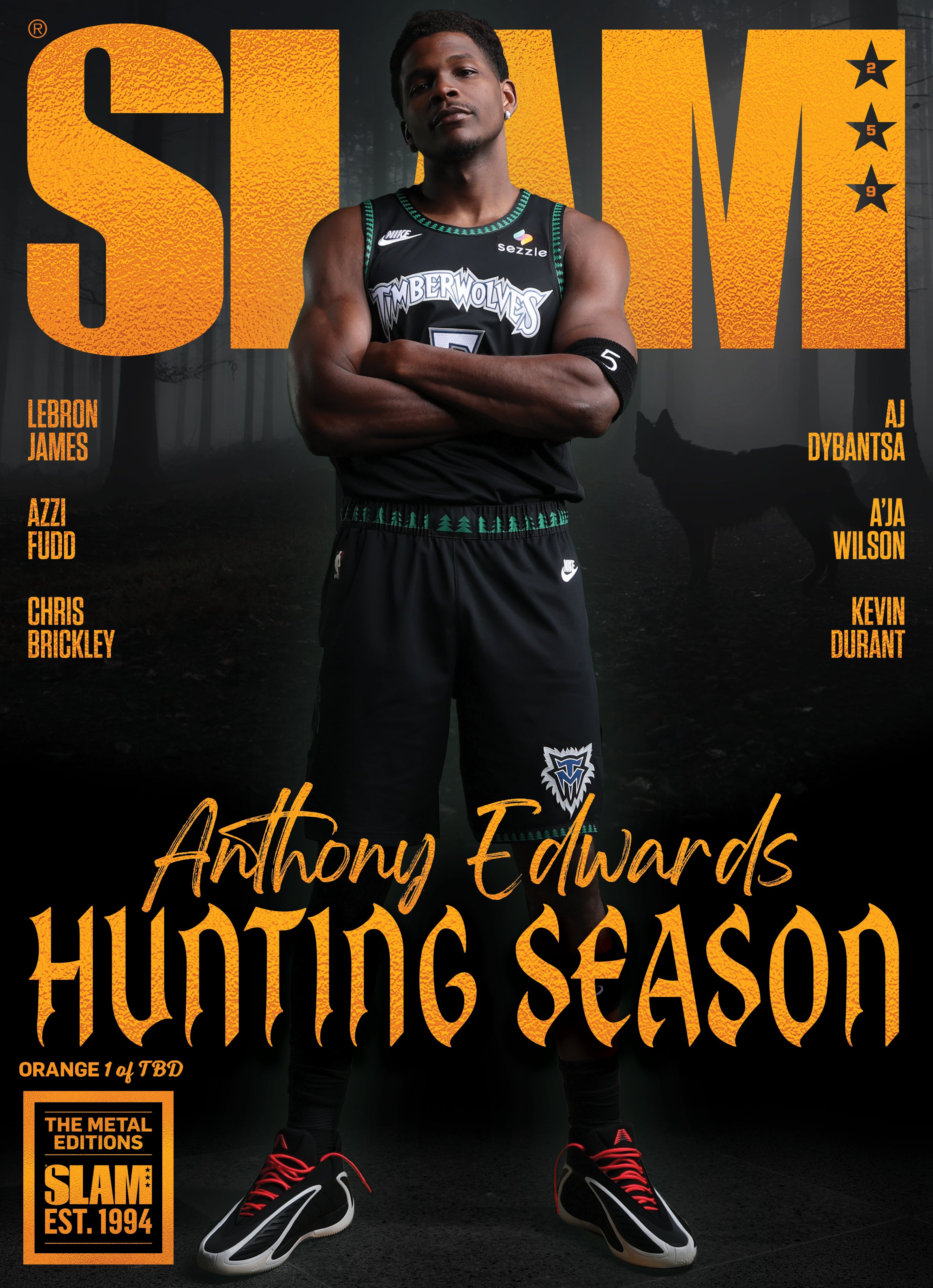 ORANGE METAL: SLAM 259 - Anthony Edwards Magazine (#d/TBD)