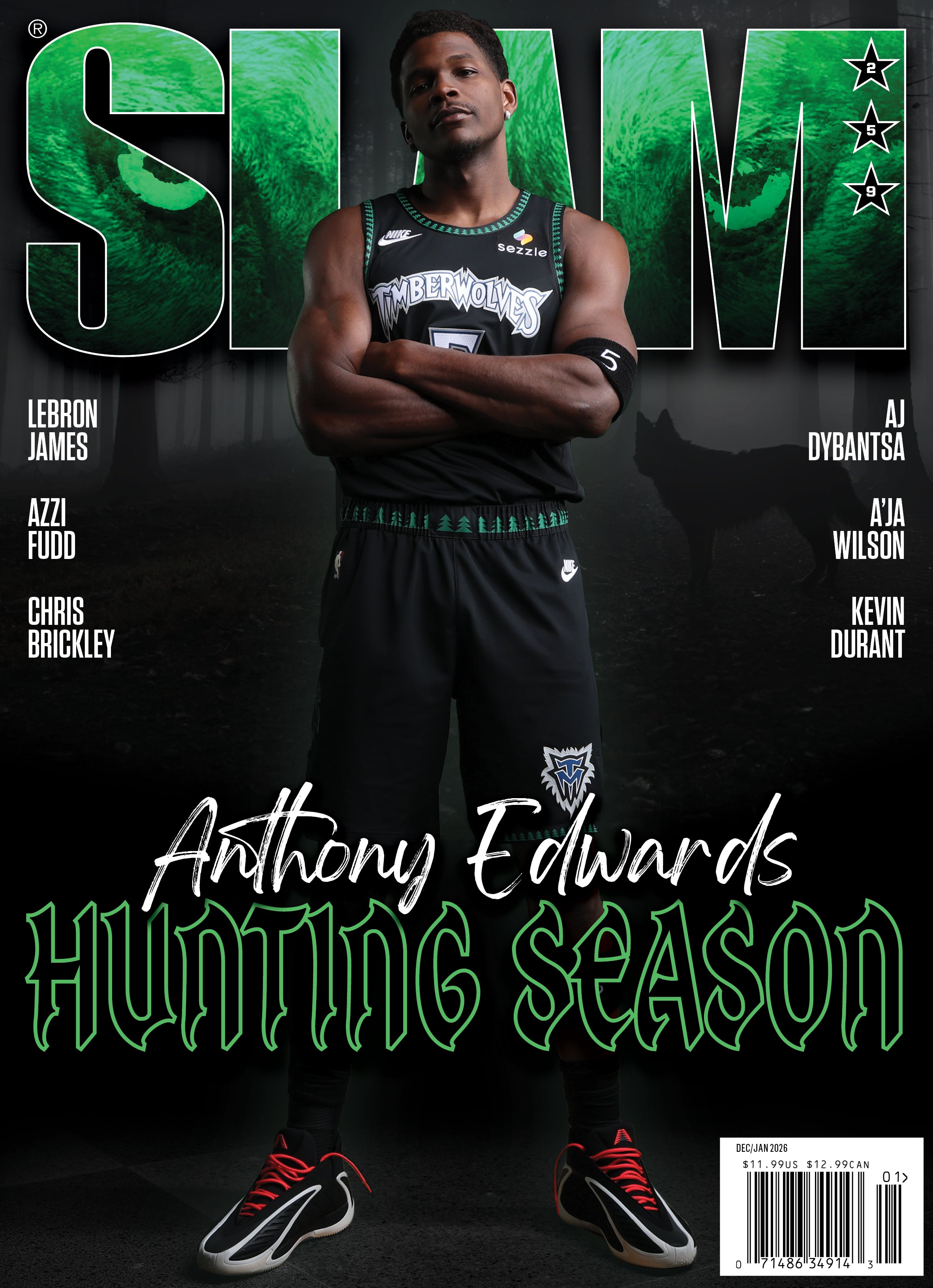 SLAM 259: Anthony Edwards Magazine (Cover 3 of 6)