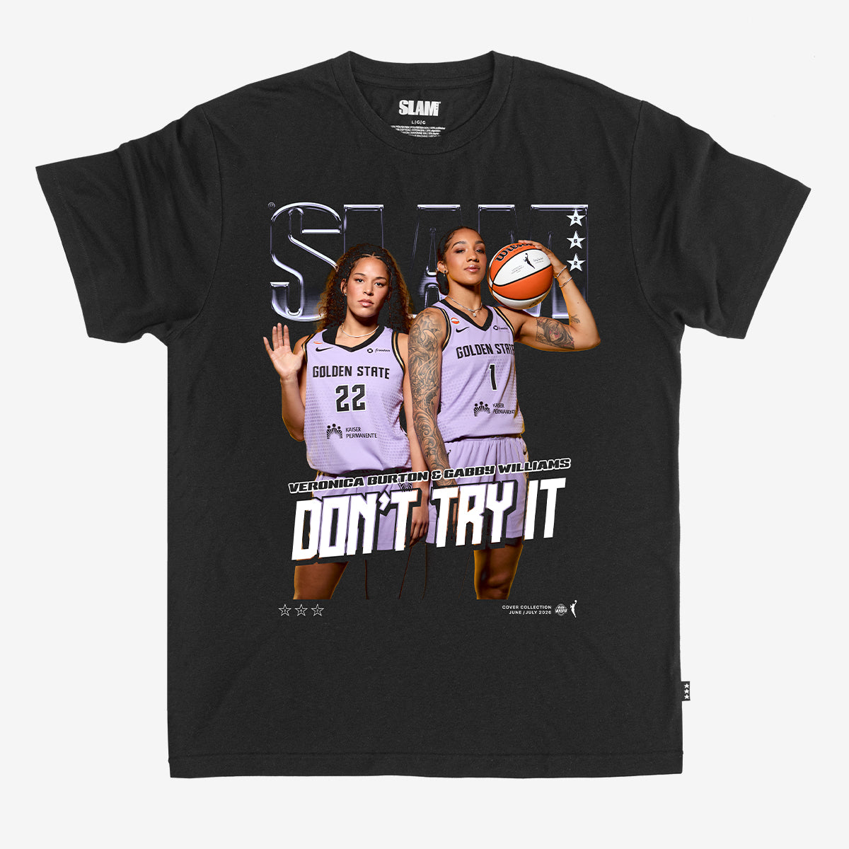 SLAM Heritage Cover Tee - Veronica Burton + Gabby Williams (SLAM 262)