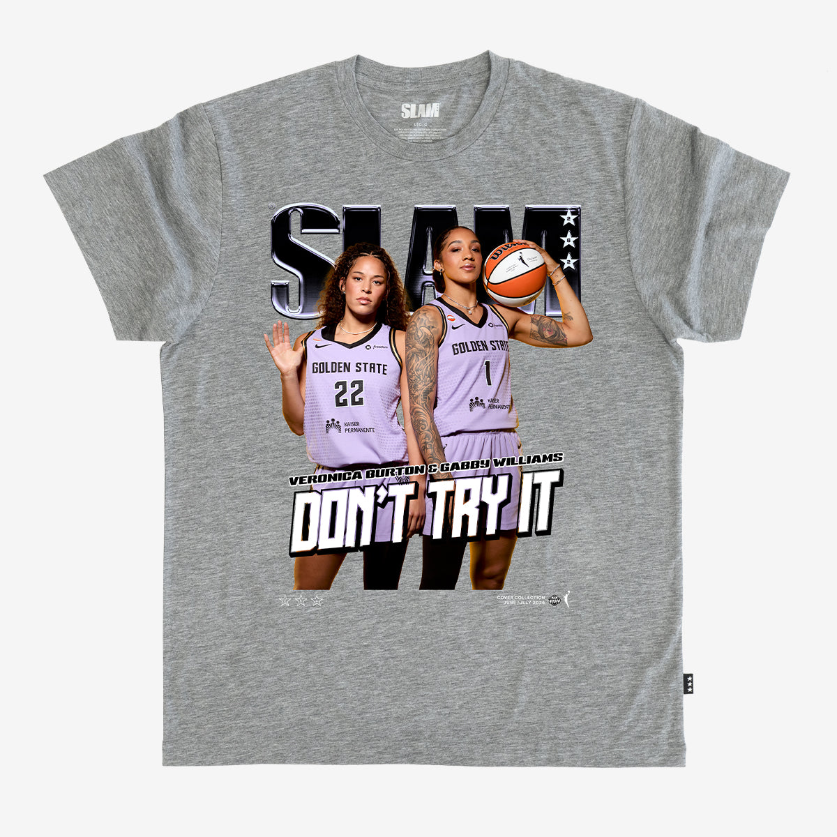 SLAM Heritage Cover Tee - Veronica Burton + Gabby Williams (SLAM 262)